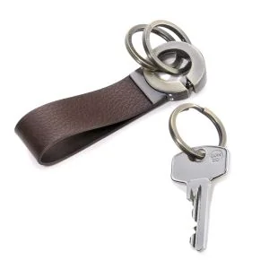 Troika Key-Click Sleutelhanger Leer