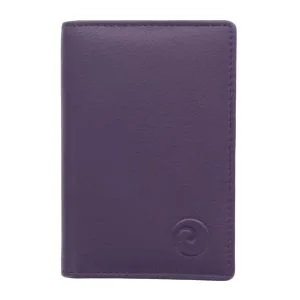 Mala Leather Pasjeshouder RFID Origin Purper leer