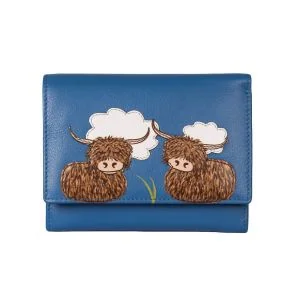 Mala Leather Damesportemonnee Bella The Cow