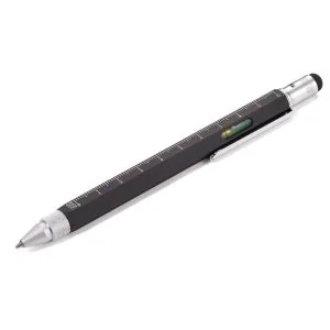 Multifunctionele EDC Pen - Troika Construction Zwart